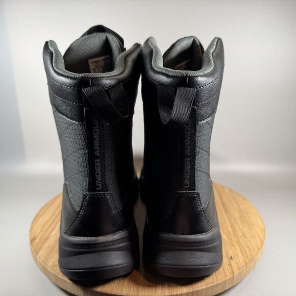 Under Armour UA Stellar G2 6" Tactical Black‎ Boots 3025578-100 Mens 12 NEW - Picture 4 of 8